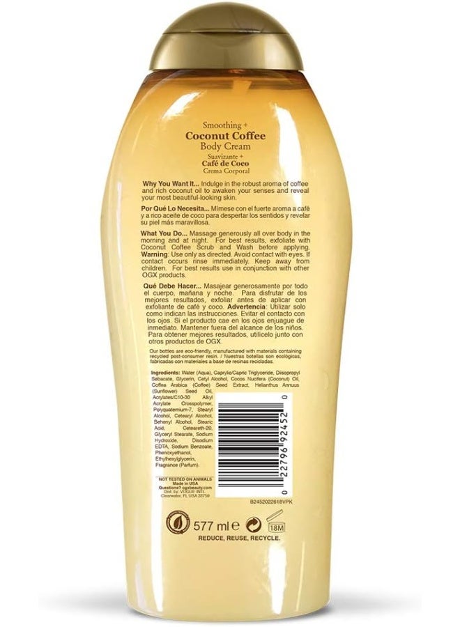 Ogx Coconut Coffee Body Cream - Image 2