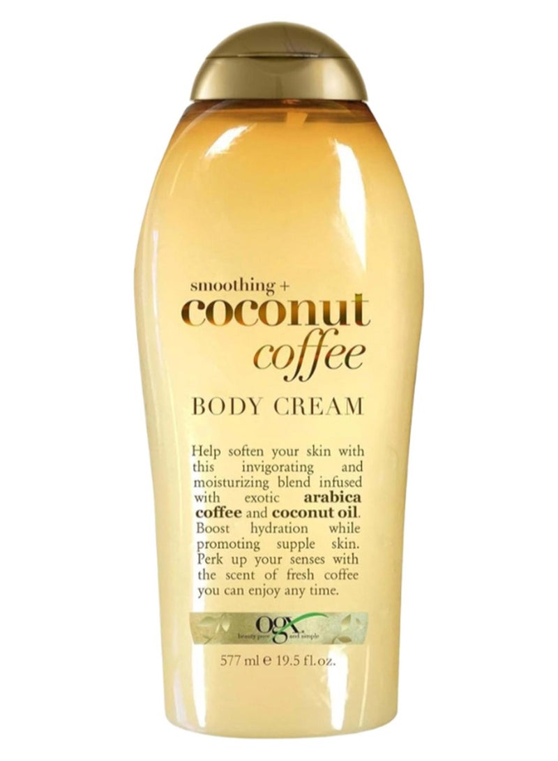 Ogx Coconut Coffee Body Cream - Image 1