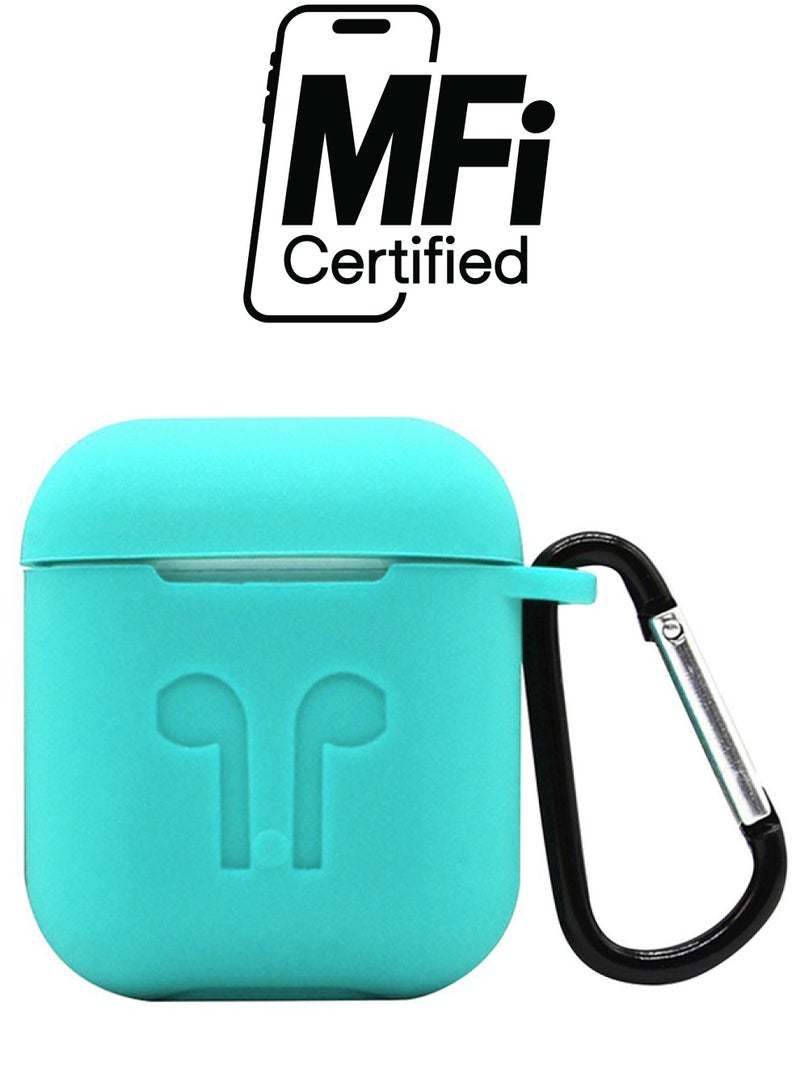 Generic - Airpod Case For Apple AirPods Headphone Mint Green - Image 1