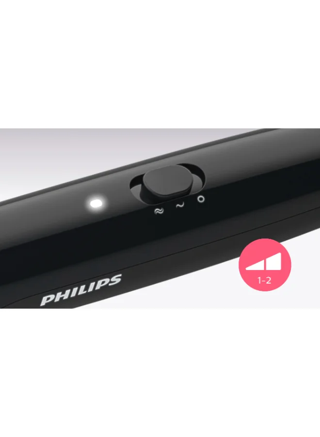 Philips Hair Straightening Brush BHH880/03 Black/Purple