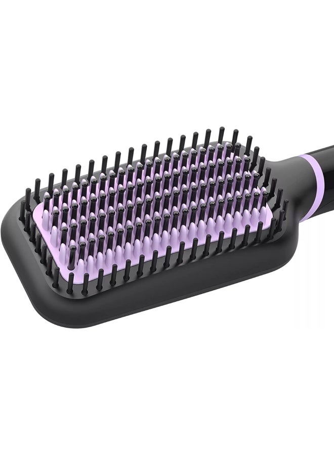 Philips Hair Straightening Brush BHH880/03 Black/Purple - Image 4