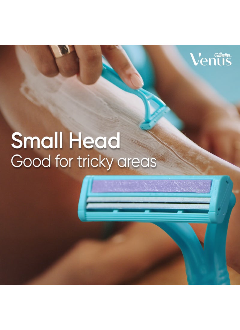 فينوس جيليت سيمبلي فينوس 2 شفرات للاستخدام مرة واحدة 8+4 - Image 5