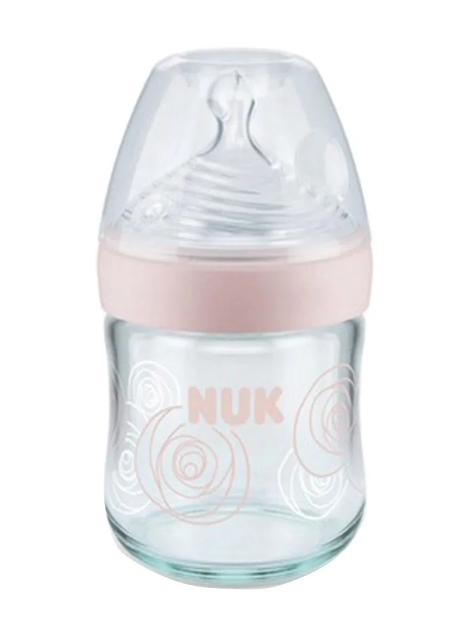 NUK Nature Sense Glass Bottle 120ml - Assorted
