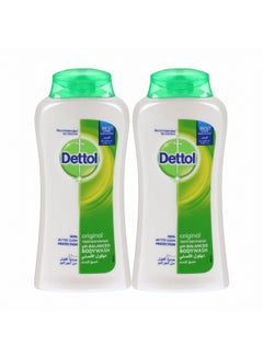 Dettol Original Antibacterial Body Shower Gel, 250ml × 2  - Image 1
