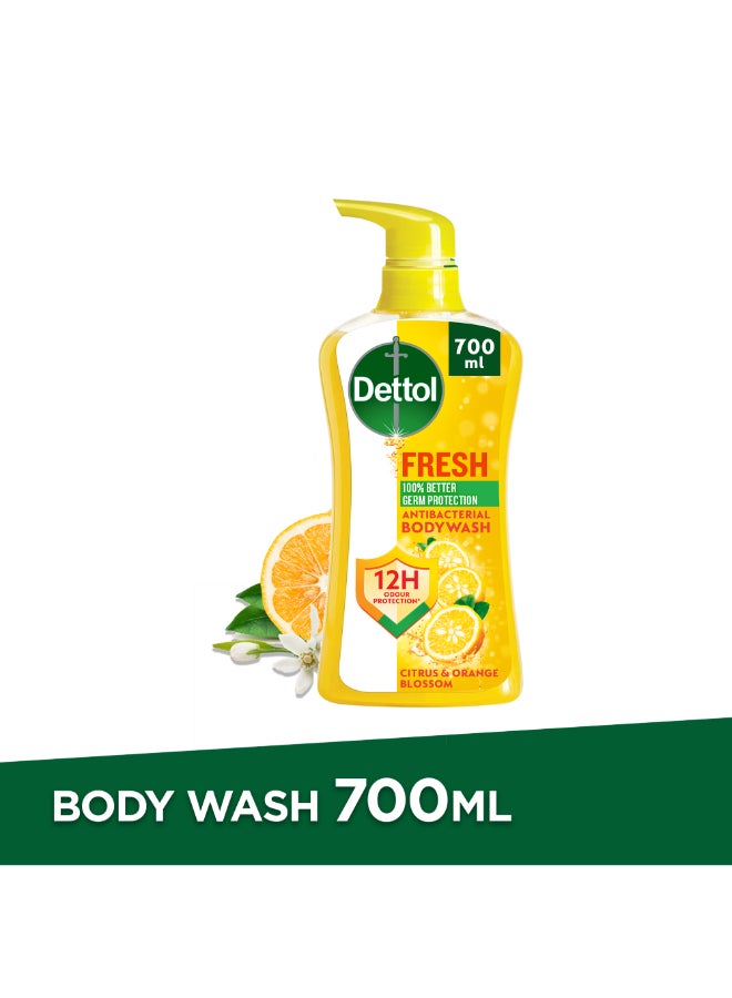 Dettol Antibacterial Bodywash Citrus And Orange Blossom Fragrance 700ml  - Image 1