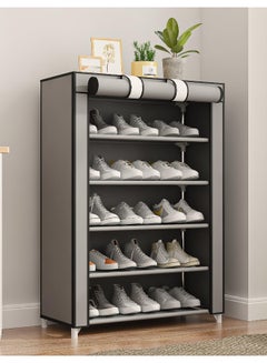 5-Layer Stylish Shoe Organizer, Shoe Rack for Entryway Hallway Storage Furniture with 5 Open Shelves Grey 60x30x90cm - pnsku/N24214887A/45/_/1716713159/24d867ed-4df3-41c9-bd96-a3240efb284c