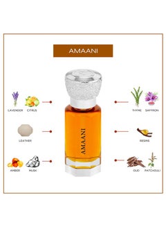 SWISS ARABIAN Amaani - Unisex Perfume Oil 12ml  - Image 3