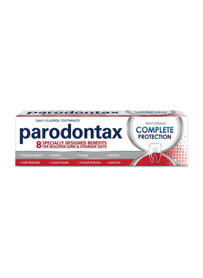 Parodontax Complete Protection Extra Fresh For Bleeding Gums white 75ml - Image 1