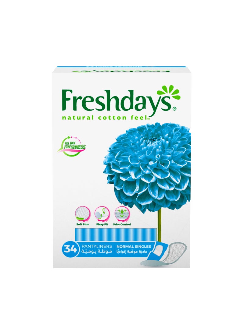 Freshdays Panty Liner 34 pads - Image 1