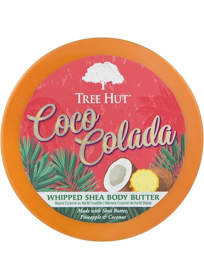 Tree Hut Coco Colada Whipped Shea Body Butter, Made With Shea Butter, Pineapple And Coconut White 240grams  - Image 2