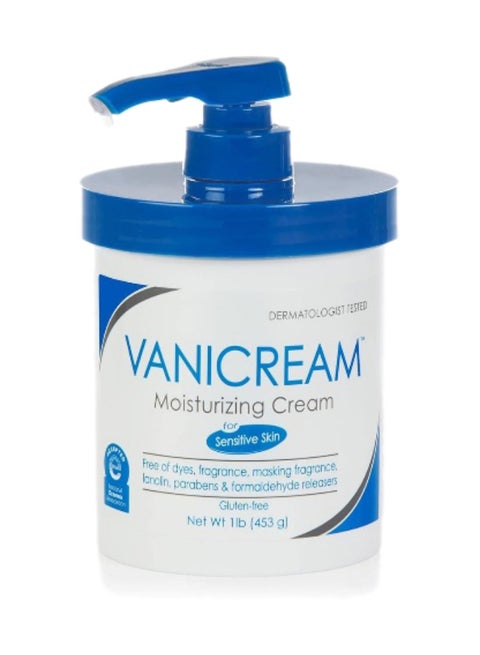 Moisturizing Cream, For Sensitive Skin, 1 Lb