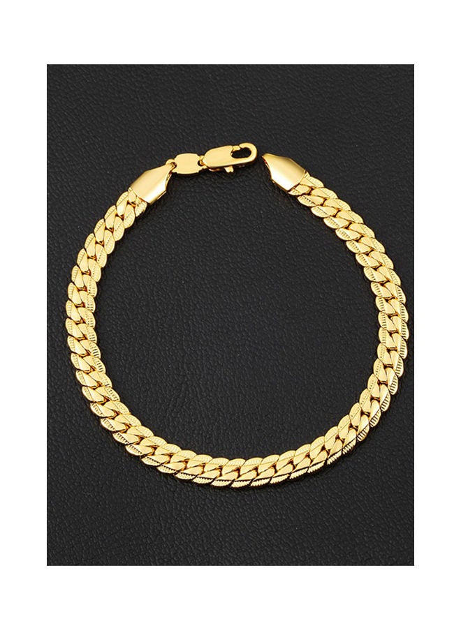 أو بي آي سوار سلسلة مطلي بالذهب عيار 18 قيراطاً - Image 2