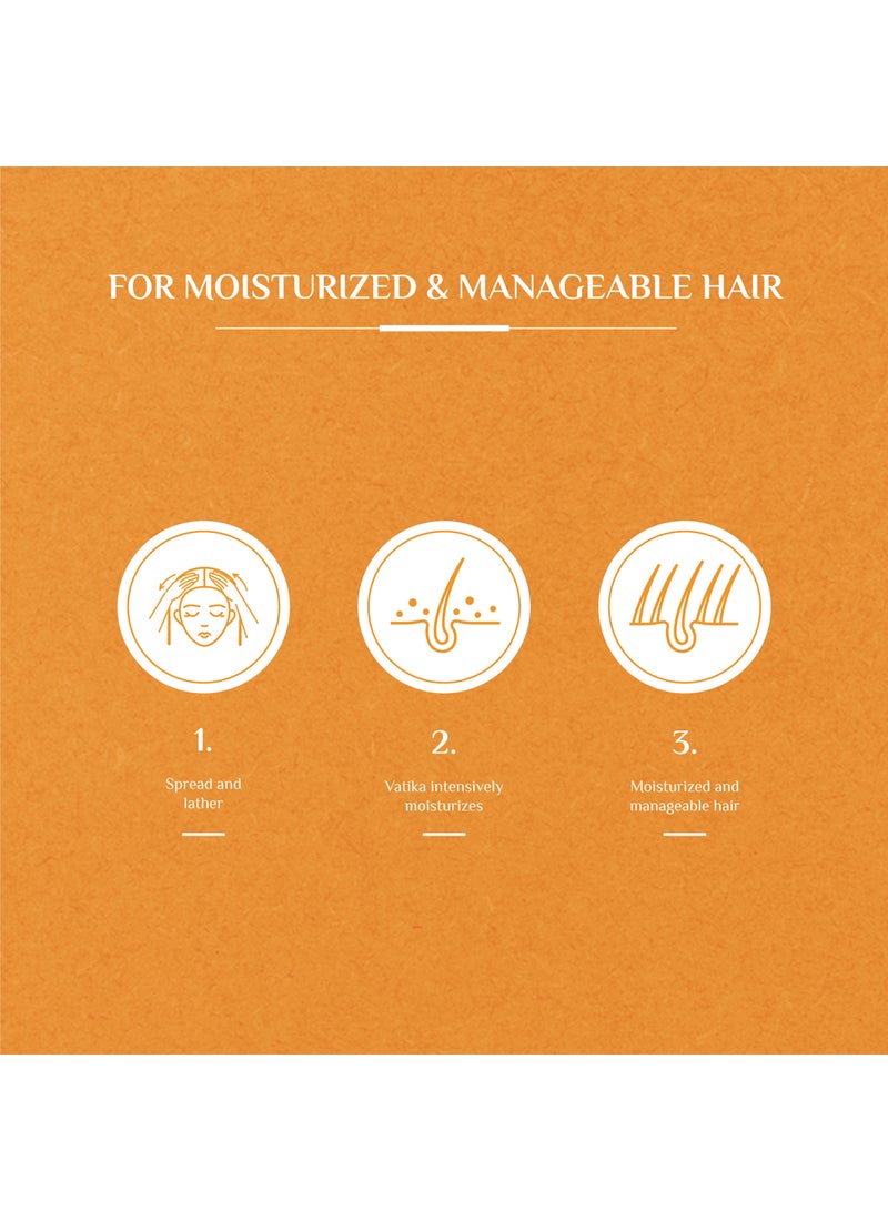 فاتيكا مجموعة شامبو لحماية وتغذية الشعر من قطعتين أخضر 400ملليلتر - Image 5