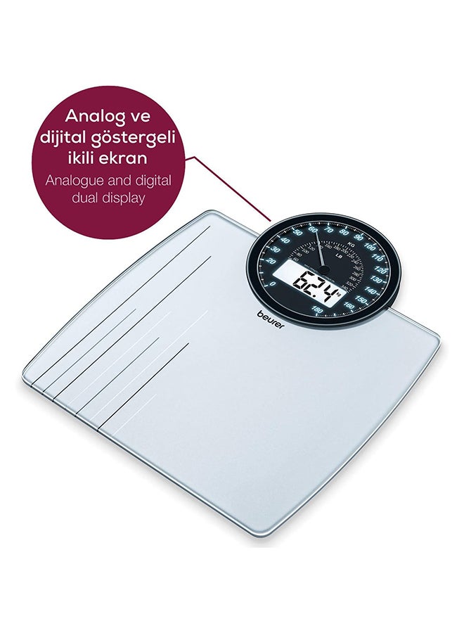 Beurer GS58 Driver's Dual Display Glass Bathroom Scale - Image 2