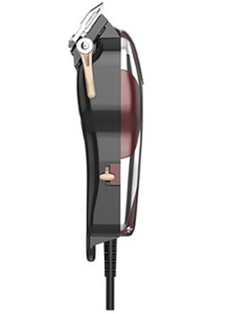 Wahl Professional 5 Star Magic Clip Clipper | Corded | 8 Attachment Combs | Surgical Blade | 3 Pin - GCC Red/White/Silver 20.3x7x7.6cm - Image 2
