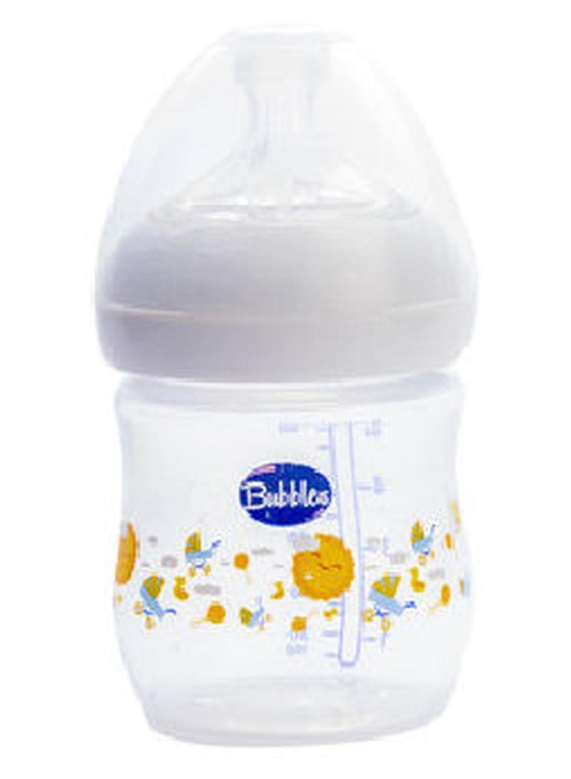 Bubbles Natural Feeding Bottle Without Hand 150ml Assorted - Image 1
