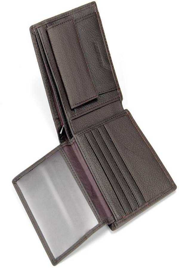 baellerry Leather Wallet Brown - Image 4