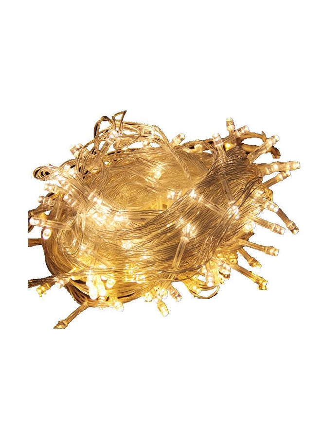 100 LED Flashing String Light Warm White 10meter - Image 1