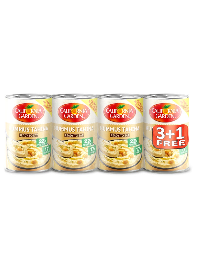 حدائق كاليفورنيا جاهز للأكل، حمص، طحينة - Image 1