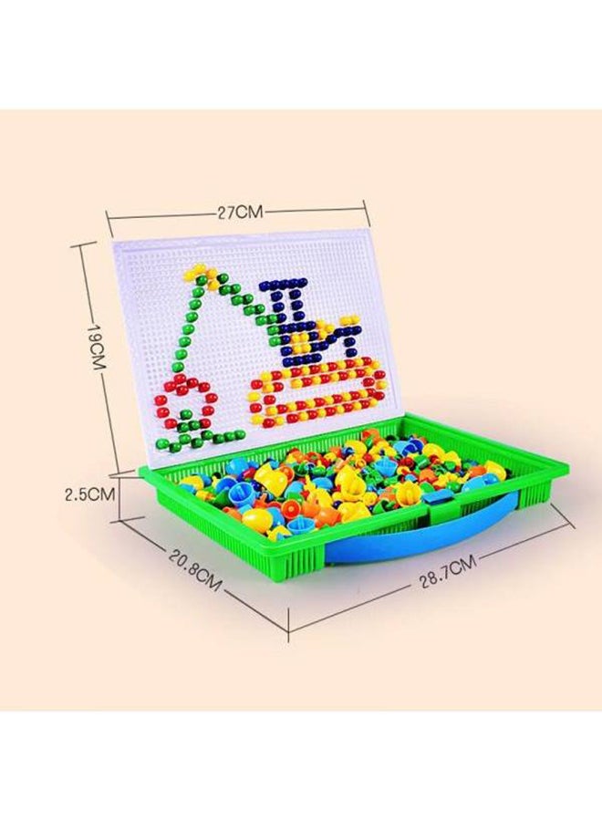 لعبة التركيب الذكية بدبابيس المشروم للأطفال - Image 4