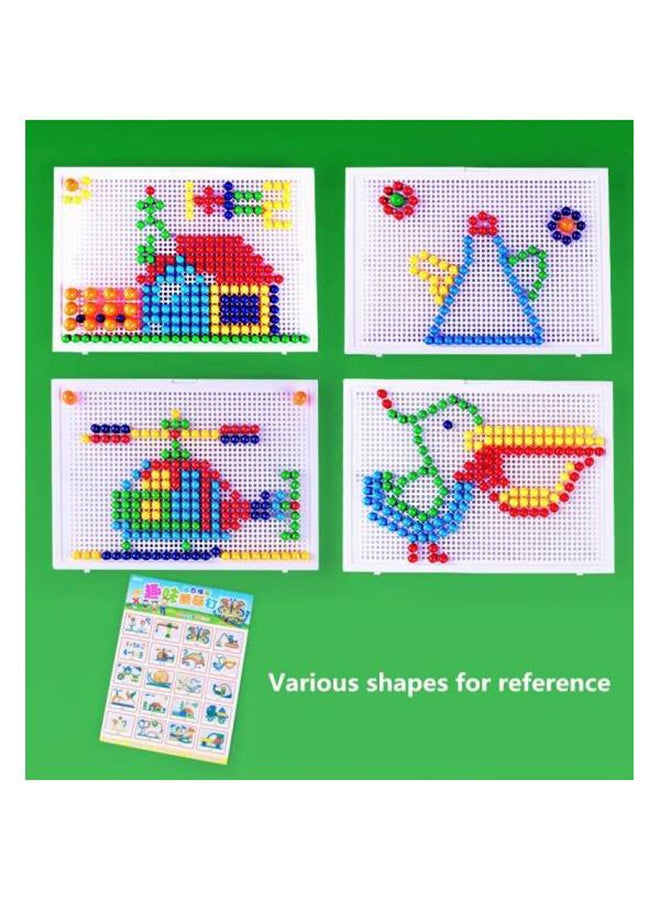 لعبة التركيب الذكية بدبابيس المشروم للأطفال - Image 3