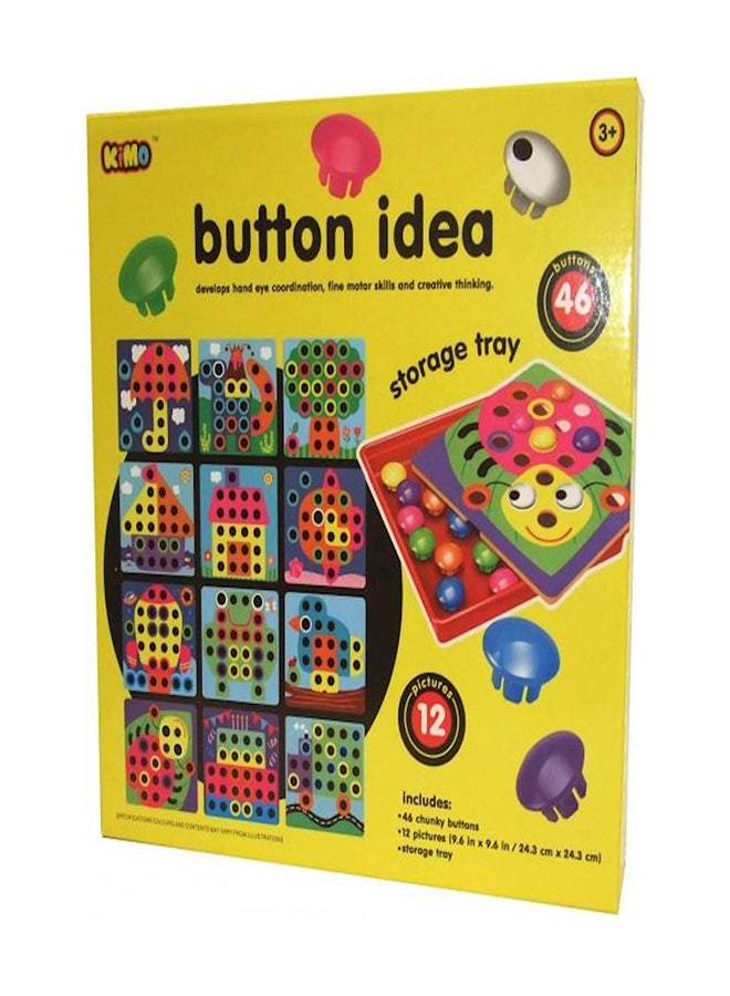 Combination Mushroom Nail Fight Board Kids Early Education Puzzle Cc  - Image 2