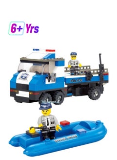 Sluban M38-B0186 202-Piece Police Building Block Set M38-B0186 202 6+ Years  - Image 1