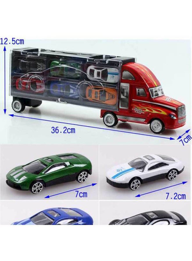 12-Piece Small Car In A Truck Set - Image 5