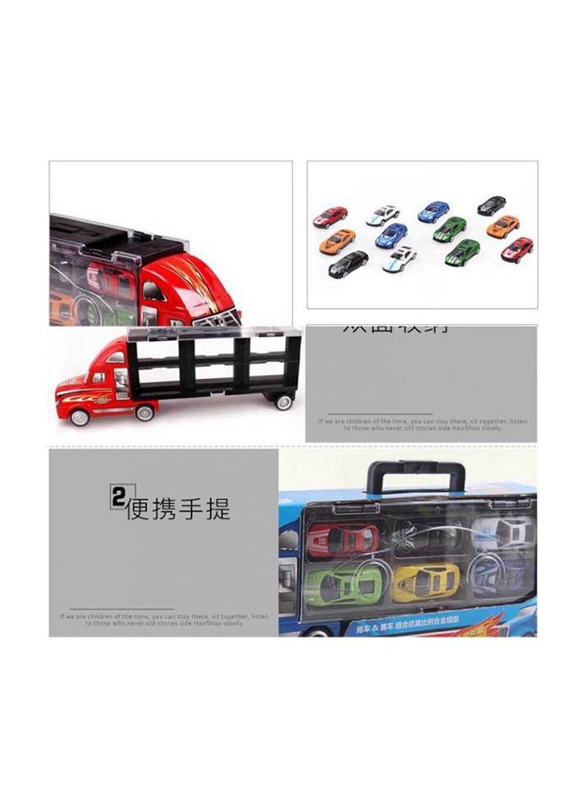 12-Piece Small Car In A Truck Set - Image 3