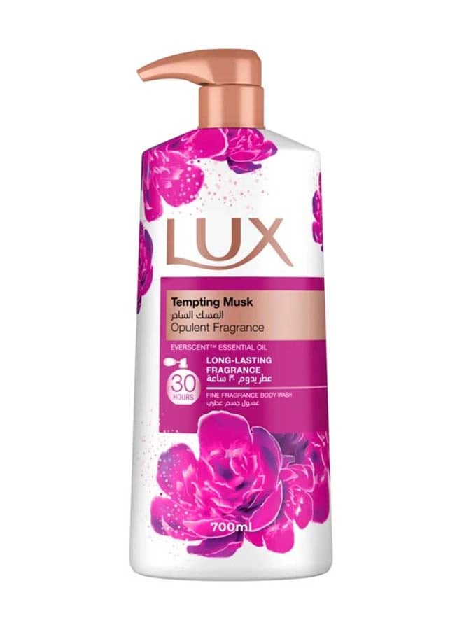 Lux Perfumed Body Wash Tempting Musk For 30 Hours Long Lasting Fragrance 700ml - Image 1