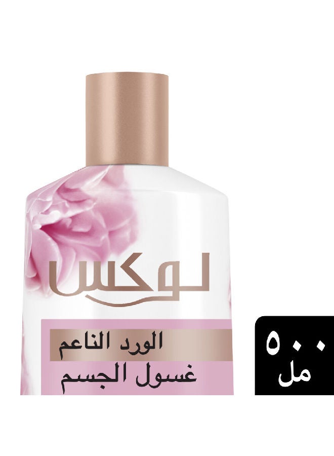Lux - Moisturising Body Wash Soft Rose For All Skin Types 500ml - Image 1