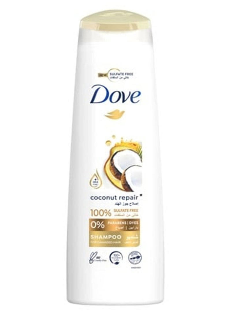 Dove Repairing Sulfate Free Coconut Shampoo 400ml - Image 1