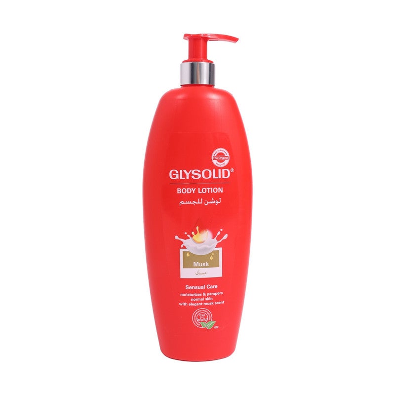 GLYSOLID Musk Body Lotion 500ml - Image 1