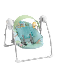 cam Portable Sonnolento Baby Infant Swing, Sway Gentle Swaying, Rocker, Rocking With Support And Safety, Cradle, 0-9 Kg - Blue  - Image 1