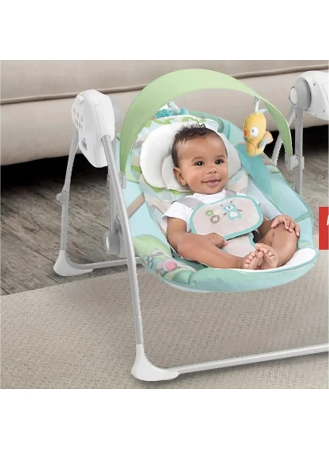 cam Portable Sonnolento Baby Infant Swing, Sway Gentle Swaying, Rocker, Rocking With Support And Safety, Cradle, 0-9 Kg - Blue