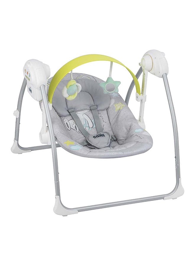 cam - Portable Sonnolento Baby Infant Swing, Sway Gentle Swaying, Rocker, Rocking With Support And Safety, Cradle, 0-9 Kg - Grey - Image 1