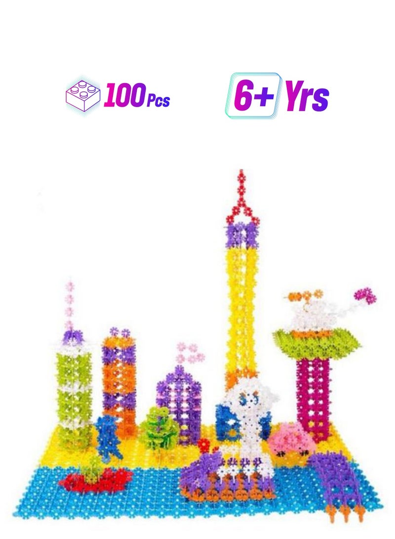 جو باي مجموعة مكعبات بناء إبداعية مكونة من 100 قطعة طراز M013 100