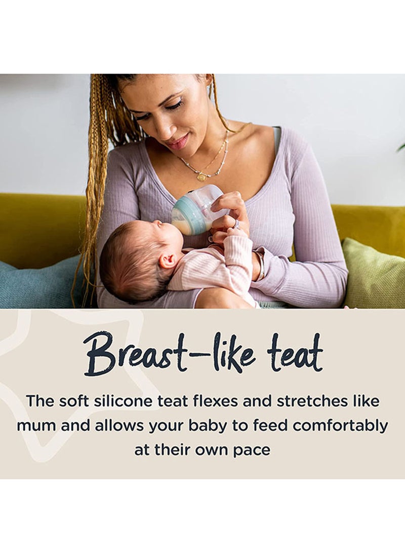 tommee tippee - Advanced Anti Colic Newborn Baby Bottle Starter Kit With Breast - Like Teats And Unique Venting System - Assorted - Image 1