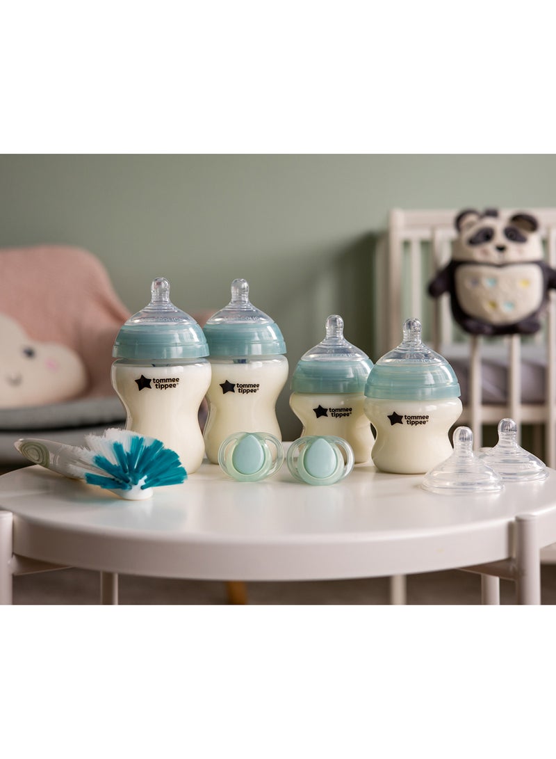 tommee tippee - Advanced Anti Colic Newborn Baby Bottle Starter Kit With Breast - Like Teats And Unique Venting System - Assorted - Image 1