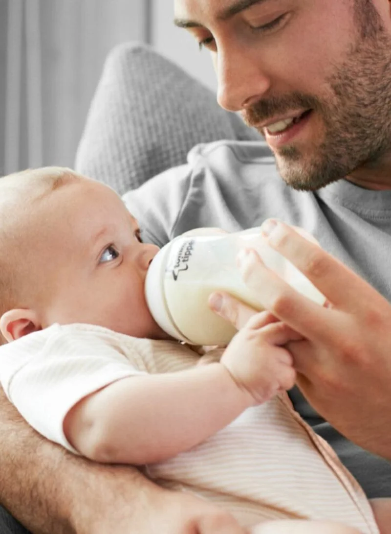 tommee tippee Closer To Nature Newborn Baby Bottle Starter Kit With Anti Colic Valve - Assorted