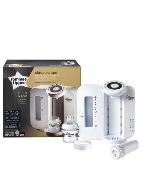 optimal Prep Machine White – Fast Formula Milk Maker for Babies | Bottle Warmer & Dispenser | Compatible with All Bottles & Formula | Ideal for Newborn & Toddler Feeding
