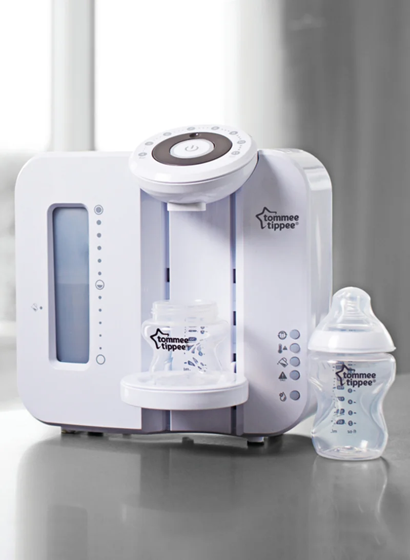 tommee tippee optimal Prep Machine White – Fast Formula Milk Maker for Babies | Bottle Warmer & Dispenser | Compatible with All Bottles & Formula | Ideal for Newborn & Toddler Feeding