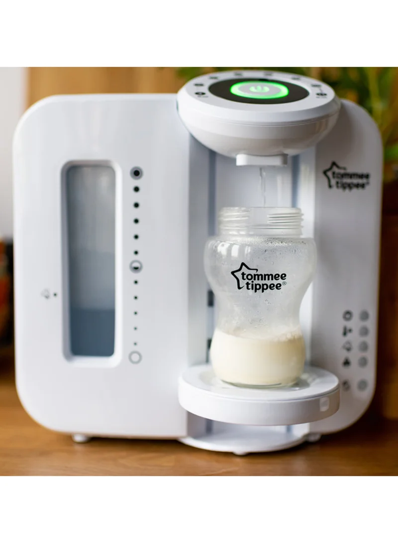 tommee tippee optimal Prep Machine White – Fast Formula Milk Maker for Babies | Bottle Warmer & Dispenser | Compatible with All Bottles & Formula | Ideal for Newborn & Toddler Feeding