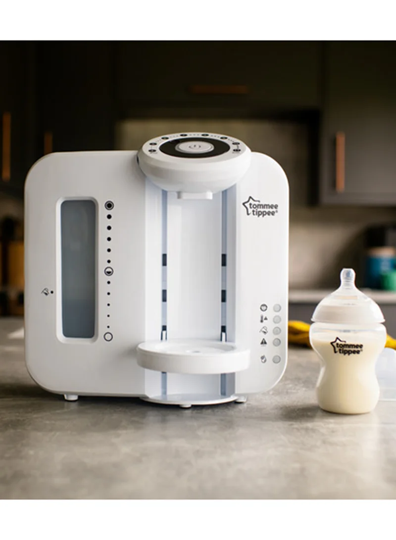 tommee tippee optimal Prep Machine White – Fast Formula Milk Maker for Babies | Bottle Warmer & Dispenser | Compatible with All Bottles & Formula | Ideal for Newborn & Toddler Feeding