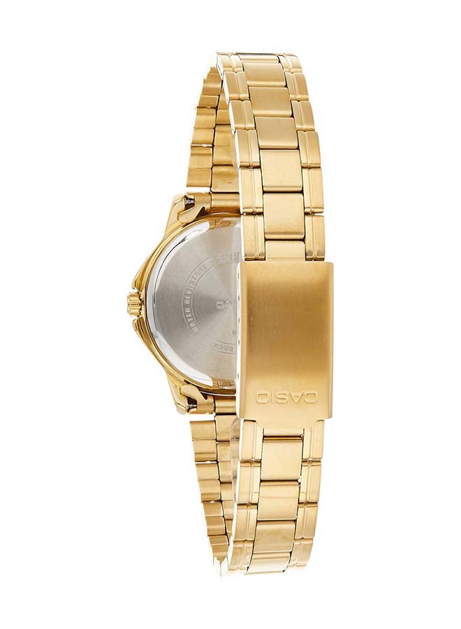 CASIO Women's LTP-V004G-7BUDF - Analog, Dress Watch - 30 mm - Gold - Image 2