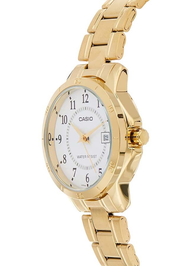 CASIO Women's LTP-V004G-7BUDF - Analog, Dress Watch - 30 mm - Gold - Image 3