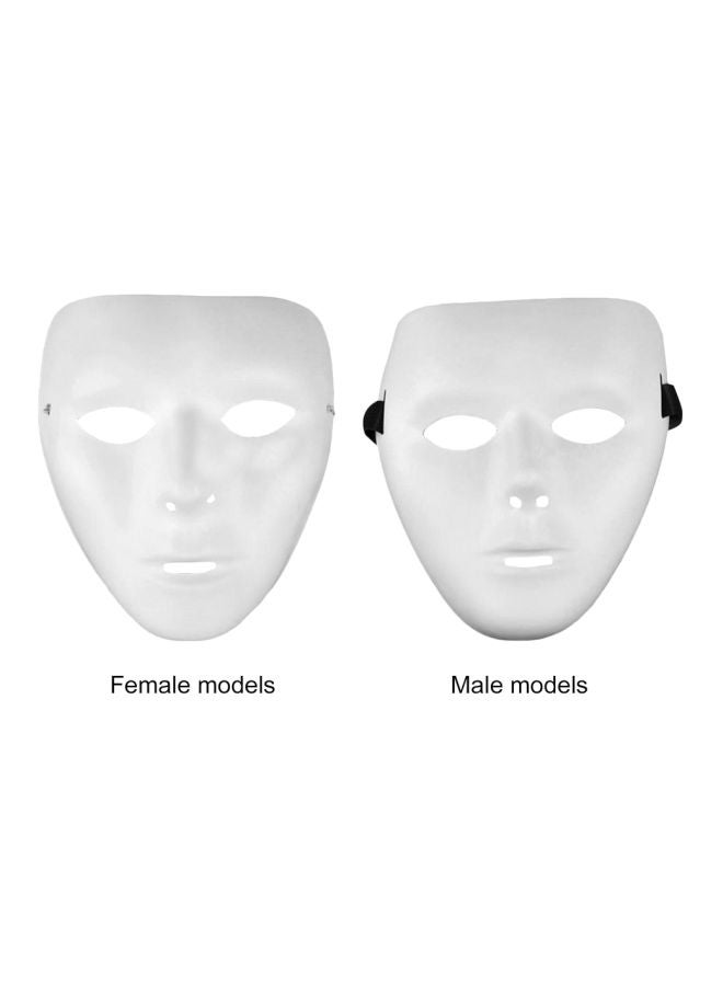 Full Face Dance Costume Mask With Elastic Strap - Image 5