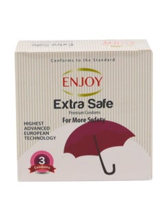 ENJOY 3-Piece Condoms Extra Safe 