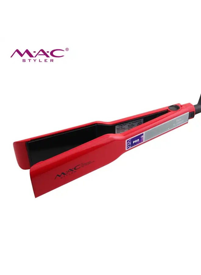 Mac Styler Ceramic Hair Straightener Red - Image 3