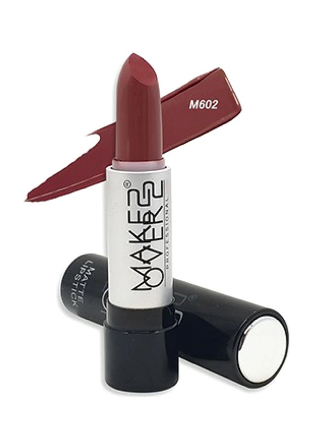 ميك اوفر22 احمر شفاه روج مات  - M602 وردي - Image 1